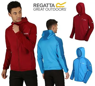 Buy Regatta Woodford Tech Fleece Jacket  Warm Backed Extol Ribbed Full Zip Hooded  • 17.99£