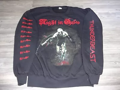 Buy Night In Gales Sweatshirt Death Metal Amorphis Cradle Of Filth Dismember Ltd 33 • 57.67£