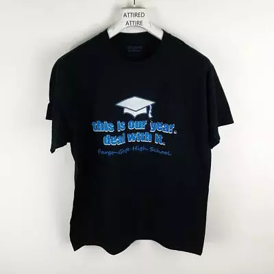Buy Fargo Gage High School T Shirt Mens Large Black F40 • 5.98£