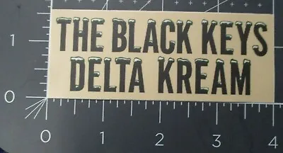 Buy BLACK KEYS Delta Kream Stack Logo STICKER Decal 4  Tour Concert Merch Gig Cd Lp • 3.30£