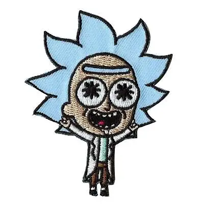 Buy Rick And Morty Tiny Rick Embroidered Iron On Patch • 12.35£