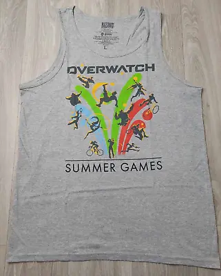 Buy Overwatch J!nx Summer Games Tank Top Men's Size Large Blizzard Entertainment • 8.99£