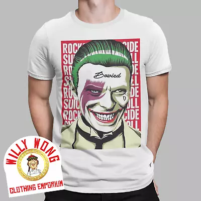 Buy David Bowie T-Shirt Ziggy Joker 70s 80s Stardust Starman Face Music Rock Suicide • 6.99£