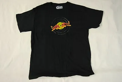 Buy Red Bull Records Distressed Logo Black T Shirt New Official Awolnation The Aces • 7.99£