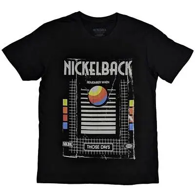 Buy Nickelback T-Shirt Keep Those Days VHS Band Official Black New • 15.95£