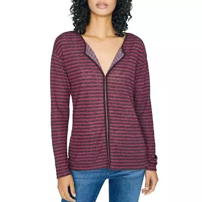 Buy Sanctuary Womens Elina Red Striped V Neck Tee Casual Top Shirt XXS  4098 • 4.82£