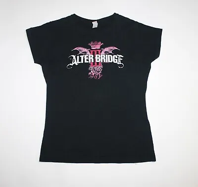 Buy 2014 Alter Bridge Shirt Progressive Metal Post-Grunge Band Women's Tee Medium • 62.68£