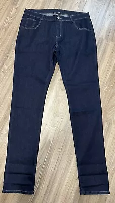 Buy Banned Alternative Apparel Jeans Rockabilly Long Men's 38W 34L Selvedge Style XL • 24.99£