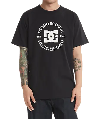 Buy Dc Shoes Mens T Shirt.star Pilot Black Cotton Short Sleeved Top W22.size Large . • 24.99£