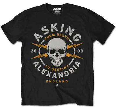 Buy Asking Alexandria Unisex T-shirt: Danger Official Merch New Size Xl • 15.79£