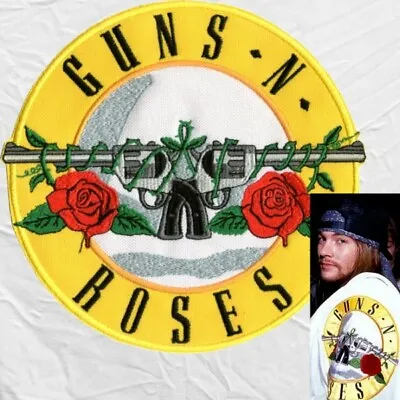 Buy Guns N' Roses Replica Jacket Logo Embroidered Big Patch Axl Rose Paradise City • 38.42£