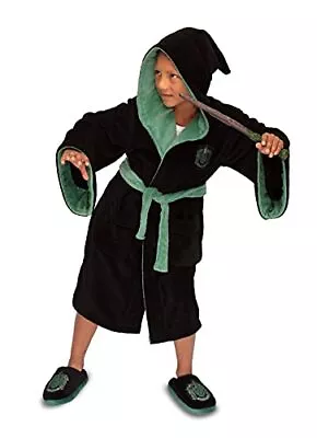Buy Merch Harry Potter - Robe - Slytherin Kids Poly Fleece Black/Green  Clothing NEW • 17.66£