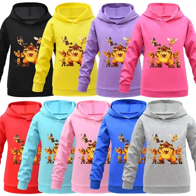 Buy Kids Super Mario Bros. Bowser Hoodies Jumper Top Long Sleeve Top Sweatshirt Gift • 11.99£
