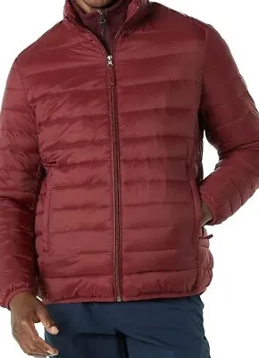 Buy Amazon Essentials Men's Lightweight Packable Water-Resistant Puffer Jacket  XL • 16.95£