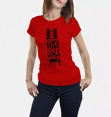 Buy The Game Of Thrones Tshirt I Survived The Red Wedding • 10.99£