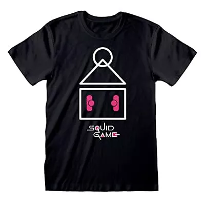 Buy Squid Game - Elimination Doll Unisex Black T-Shirt Small - Small - U - K777z • 13.09£