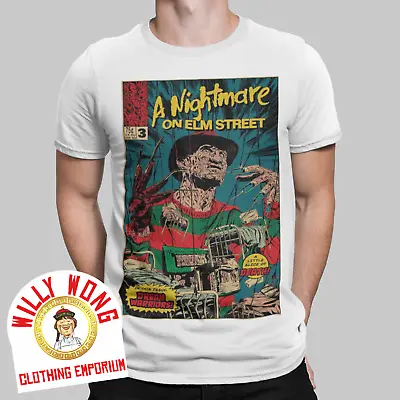 Buy A Nightmare On Elm Street T-Shirt Dream Warriors Retro Comic FREE POST • 10.23£