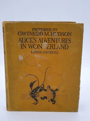 Buy Alice's Adventures In Wonderland By Lewis Caroll Antique Book • 80£