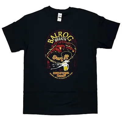 Buy LORD OF THE RINGS Inspired T-shirt (S-3XL) > BALROG BREATH Fiery Ale • 15.99£