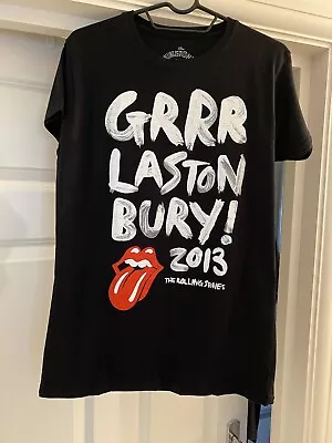 Buy The Rolling Stones Glastonbury 2013 Official T Shirts 50 Years NEW Unisex • 12.75£