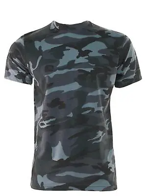 Buy GAME Men's Camo T Shirt Camouflage Top Army / Military / Hunting / Fishing • 9.95£