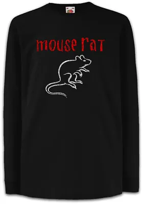 Buy Mouse Rat Kids Long Sleeve T-Shirt Parks And Fun Band Recreation Rec Symbol Logo • 18.99£