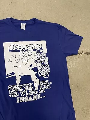 Buy Operation Ivy T-shirt XL New Never Worn Punk Rock Rancid Tim Armstrong • 7£