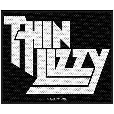 Buy Officially Licensed Thin Lizzy Logo Sew On Patch- Music Rock Band Patches M093 • 4.29£