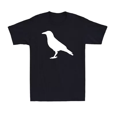 Buy Crow Blackbird Animals Lovers Bird Raven Funny Gift Men's Cotton T-Shirt • 14.99£