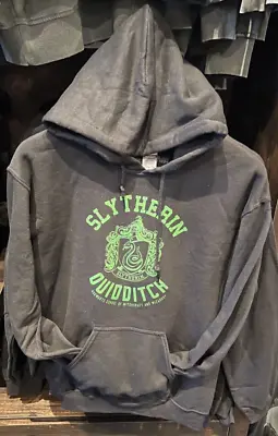 Buy Warner Bros Studio Tour Harry Potter Slytherin Quidditch Hoodie Size X-Large • 104.19£