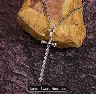 Buy Sword Necklace, Dagger Necklace, Sword Gothic Jewellery UK Seller Free Post 🇬🇧 • 6.99£