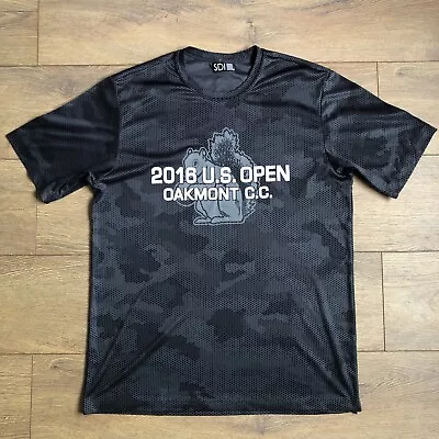 Buy 2016 U.S. Open Oakmont C.C. USGA SDI Mens T-shirt USA Medium Size Golf Camo • 25£