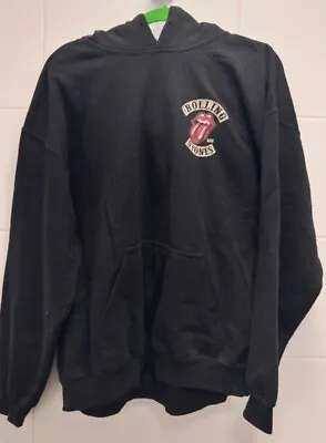 Buy Vintage Rolling Stones Hoodie Size L Festival Ready • 12£