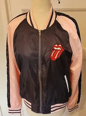 Buy RollingStones Europe Official Jacket 2016 Exhibitionism Hilfiger Large Pink • 22£