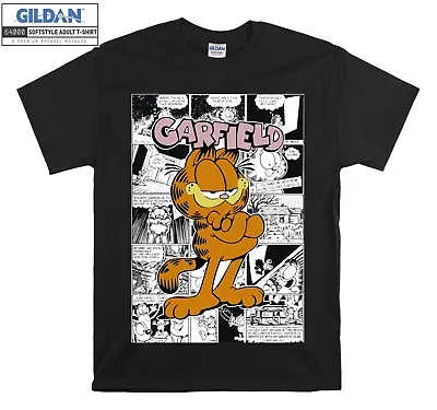 Buy Garfield Cartoon Comic Book T-shirt Gift Hoodie Tshirt Men Women Unisex E788 • 11.99£