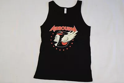 Buy Airbourne Winged Skull Vest Top T Shirt New Official Rock Band Rare • 9.99£