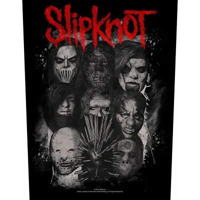 Buy SLIPKNOT BACK PATCH : WE ARE NOT YOUR KIND MASKS : Album Official Licenced Merch • 8.95£