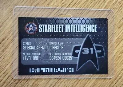 Buy Star Trek ID Badge-Intelligence Section 31 Special Agent Costume Cosplay B • 7.71£