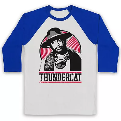 Buy Thundercat Tribute Unofficial Hip Hop Rap Producer 3/4 Sleeve Baseball Tee • 23.99£