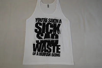 Buy Memphis May Fire Sick Sad Waste Vest Top T Shirt New Official Band Unisex Rare • 7.99£