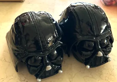 Buy Super Fun Star Wars Darth Vader Adult 3D Plush Slippers - Ladies 9/10, Mens 7-8 • 18.89£