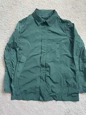 Buy Edifice Japan Shimmer Long Jacket Thin Summer Green Large • 50£