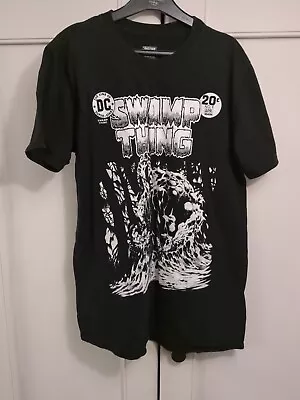 Buy Swamp Thing DC Comics Official Mens Black Graphic T-Shirt Alan Moore Size M • 5£