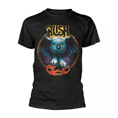 Buy RUSH - OWL STAR BLACK T-Shirt Large • 19.11£