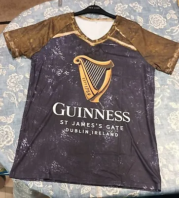 Buy Mens Guiness T-shirt. Small (36-38) New. • 6£