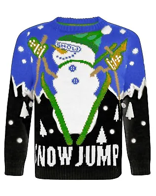 Buy Kids Boys Christmas Jumper Children Girls Xmas Winter Sweater Knit Retro Novelty • 12.99£