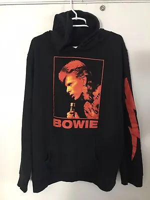 Buy David Bowie Black Hoodie Sweatshirt (XL) • 94.79£