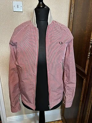 Buy Fred Perry Gingham Bomber Monkey Jacket Mod Skinhead Scooter Northern Soul XS • 42£