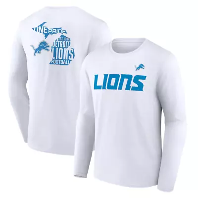 Buy Detroit Lions NFL T-Shirt Men's Hometown Hot Shot LS Top - New • 16.99£