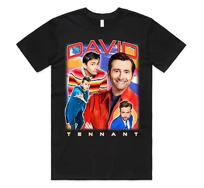 Buy David Tennant Homage T-shirt Top 90's Retro TV Show Icon Legend Doctor Gift • 11.99£